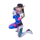 【Only for display, not for sale】Xcoser D.Va Cosplay Costume Overwatch Jumpsuit Deluxe Hana Song Bodysuit Halloween Outfit | Official Licensed