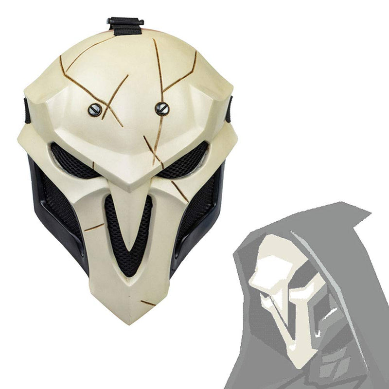 【Special deal】Halloween Mask Overwatch Reaper Gabriel Reyes Cosplay Mask Game Anime Costume Accessory Prop | Official Licensed（only for US）