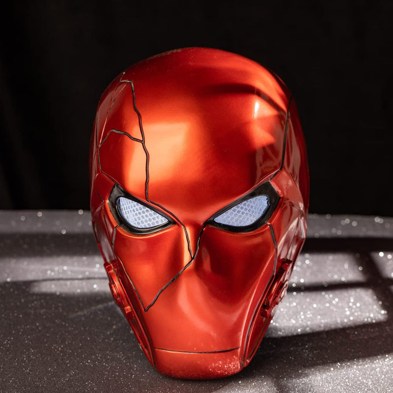 Xcoser Red Hood Helmet Deluxe Collectors Edition for Jason Todd Cosplay