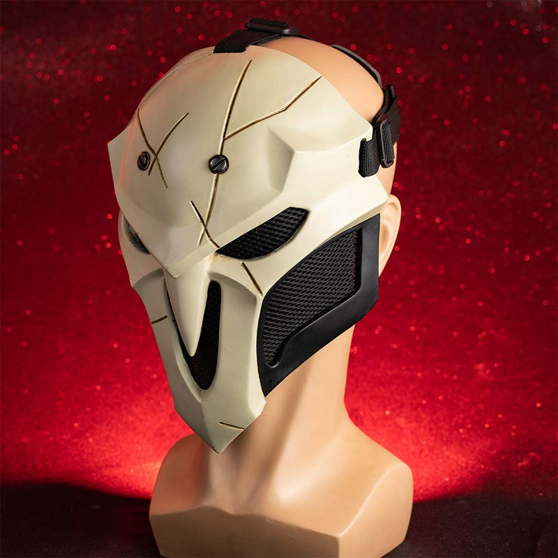 【Special deal】Halloween Mask Overwatch Reaper Gabriel Reyes Cosplay Mask Game Anime Costume Accessory Prop | Official Licensed（only for US）