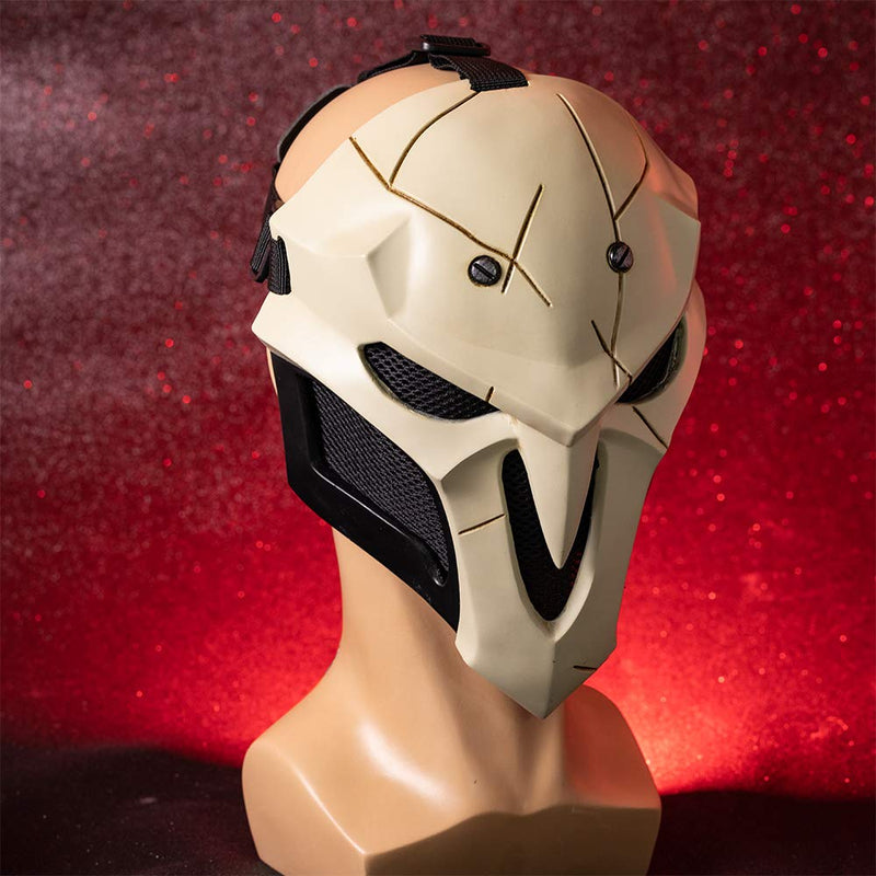 【Special deal】Halloween Mask Overwatch Reaper Gabriel Reyes Cosplay Mask Game Anime Costume Accessory Prop | Official Licensed（only for US）