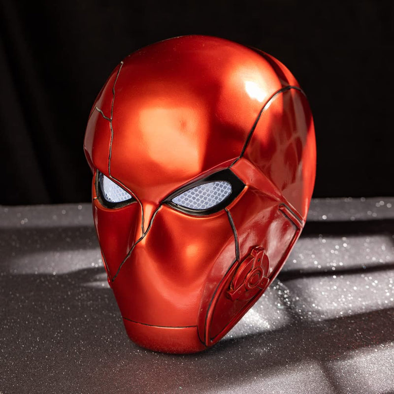 Xcoser Red Hood Helmet Deluxe Collectors Edition for Jason Todd Cosplay