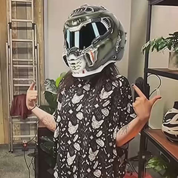 Doom Eternal ヘルメット Doom Eternal Helmet - Etsy