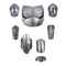 【10% off】Xcoser The Mandalorian Cosplay Costume Din Djarin Beskar Steel Resin Armor