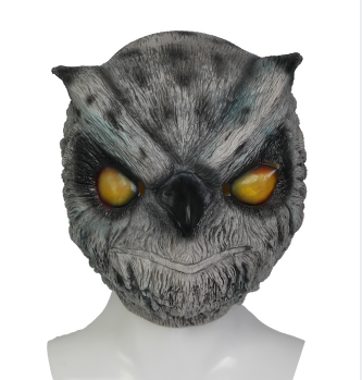Xcoser Hotline Miami Owl mask Rasmus Owl Head Adult Halloween Cosplay