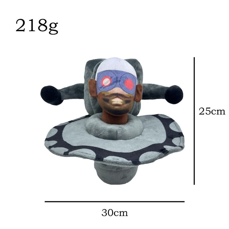 【Special deal，Minimum delivery of two】Xcoser HOT Funny Game Skibidi Toilet Plush Doll