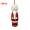 【New Arrival】Xcoser 2023 Funny Wood Santa Christmas Ornaments Xmas Tree Hanging Pendant Home Decors