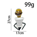 【Special deal，Minimum delivery of two】Xcoser HOT Funny Game Skibidi Toilet Plush Doll