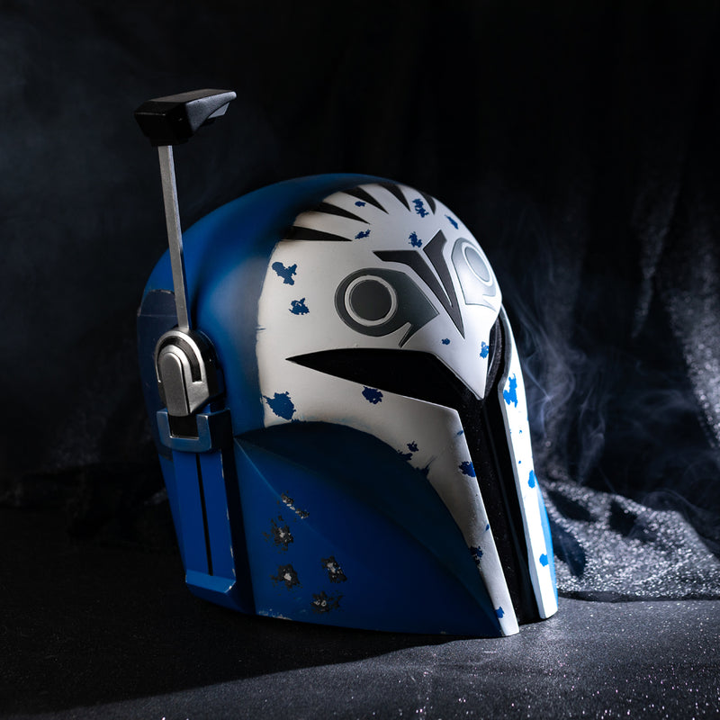 bo katan motorcycle helmet Bo-Katan Deluxe Helmet - Star Wars Mandalorian Replica Prop