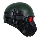 Fallout 4 NCR Veteran Ranger Riot Gear Helmet HelmetPainted- Xcoser International Costume Ltd.