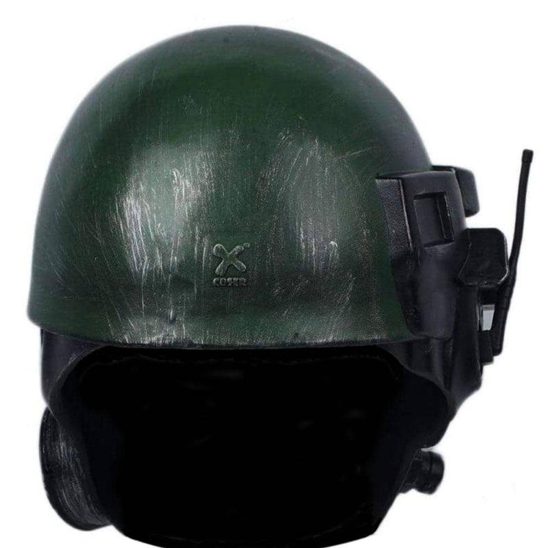 army ranger motorcycle helmet Halloween Cosplay Helmet Deluxe Veteran Ranger Riot Armour Mask Adult Fancy Dress Costume Clothing Accessory Replica Prop