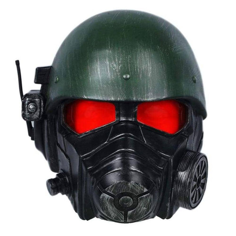 fallout nv riot gear Halloween Cosplay Helmet Deluxe Veteran Ranger Riot Armour Mask Adult Fancy Dress Costume Clothing Accessory Replica Prop