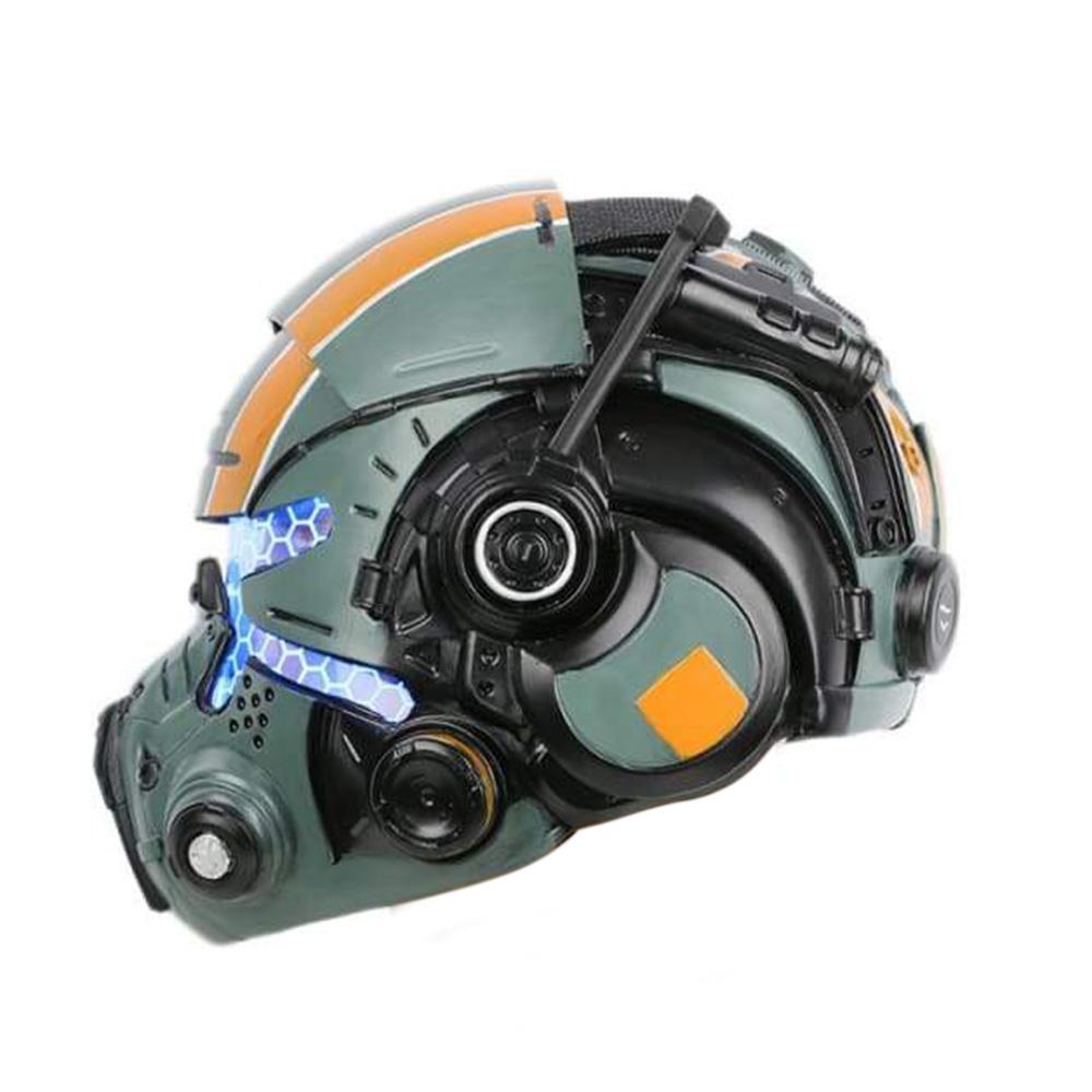 glowing eyes motorcycle helmet Titanfall 2 Helmet - Jack Cooper Helmet