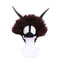 Xcoser Black Panther Movie Cosplay Erik Killmonger Brown & Cyan Mask With Wig Mask- Xcoser International Costume Ltd.