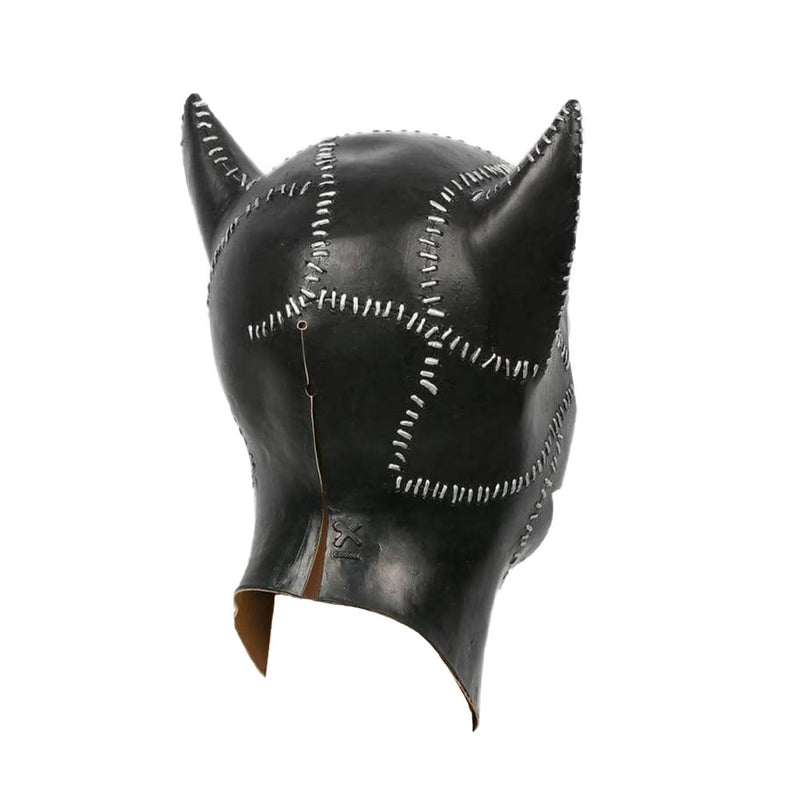 Xcoser Catwoman Latex Mask Batman Return Cosplay MaskBlack- Xcoser International Costume Ltd.