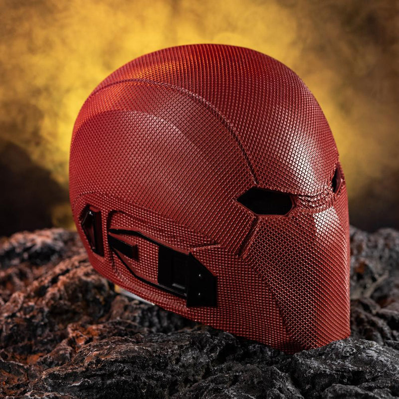 xcoser Red Hood Mask Helmet Cosplay Costume accessories For Halloween xcoser Red Hood Mask Helmet Cosplay Costume accessories For Halloween
