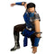 XCOSER Mortal Kombat 11 Sub-Zero Comfortable PU Leather Costume CostumesL- Xcoser International Costume Ltd.