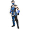 XCOSER Mortal Kombat 11 Sub-Zero Comfortable PU Leather Costume CostumesM- Xcoser International Costume Ltd.