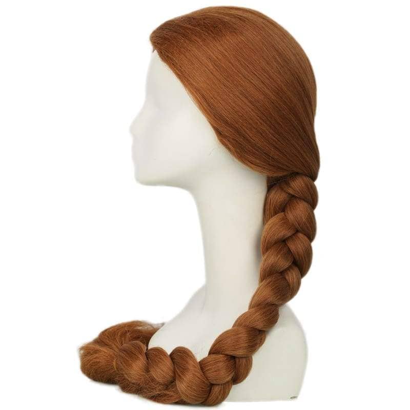 Xcoser Shrek Princess Fiona Wig Princess Fiona Cosplay Accessories WigsBrown- Xcoser International Costume Ltd.