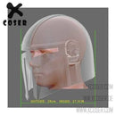 Xcoser Star Wars Mandalorian X Harley Quinn Original Design Cosplay Helmet Mix Color Helmet- Xcoser International Costume Ltd.