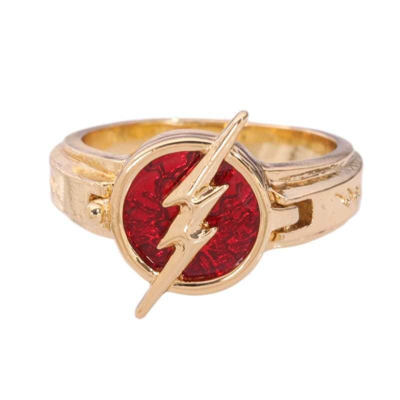 Jiangtao The Flash Season Cosplay Reverse Flash Ring 316L Stainless Steel  Mens Gift Jewelry (Gold, 8) in Kuwait | Whizz Rings